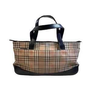 Inside needs TLC - Vintage BURBERRY Nova Check Handbag